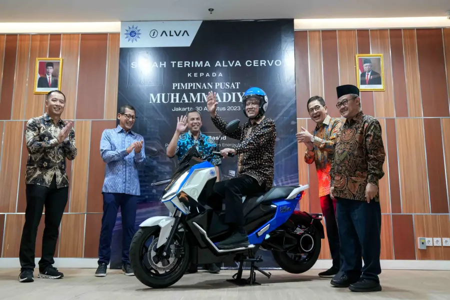 ALVA dan Muhammadiyah Kolaborasi Dukung Gaya Hidup Berkelanjutan dengan Motor Listrik Ramah Lingkungan Muhammadiyah