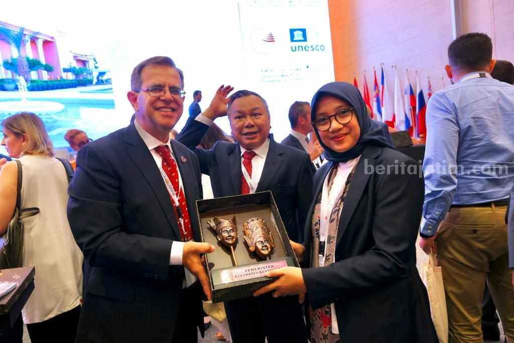 Resmi, Bupati Banyuwangi Jadi Saksi Penetapan Geopark Ijen di Maroko UNESCO Global Geopark