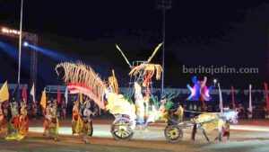 Penutupan Porprov Jatim VIII/2023 di Kabupaten Mojokerto