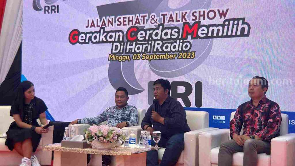 Pemilu 2024, RRI Ajak Milenial Melek Politik Melalui Gerakan Cerdas Memilih