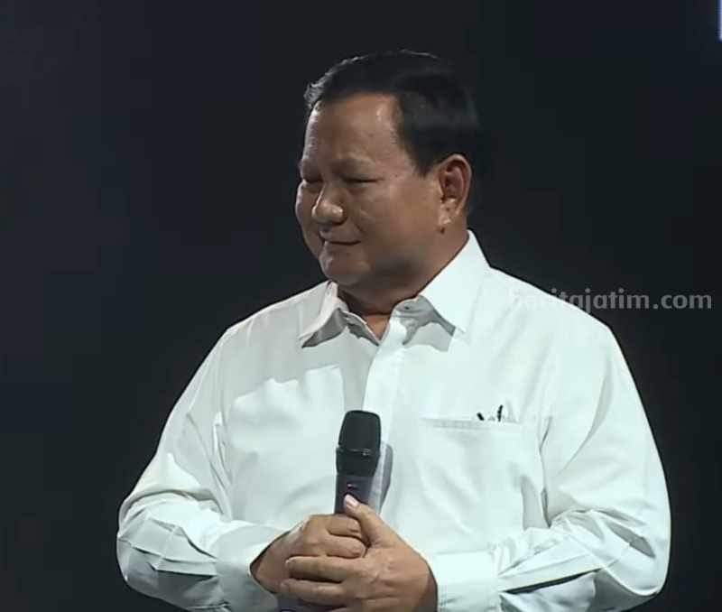 Prabowo Subianto dalam Dialog Kebangsaan, 3 Bakal Calon Presiden (Bacapres) Bicara Gagasan Selasa petang (19/9/2023) di kampus UGM Yogyakarta.