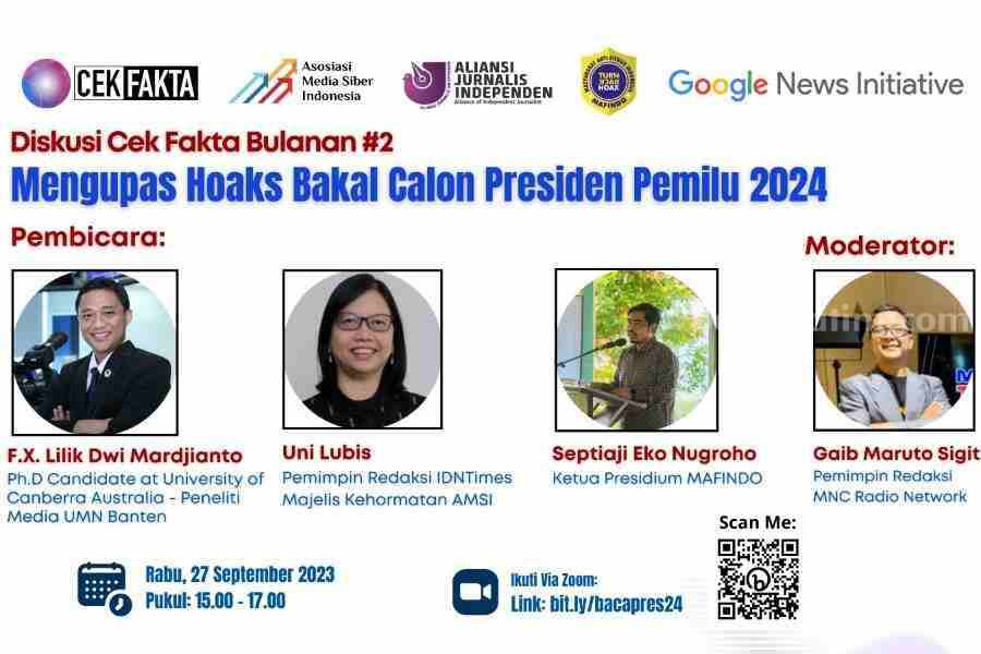 Tak Patuhi Elemen Jurnalisme, Media Bisa Terjebak Hoaks diskusi amsi