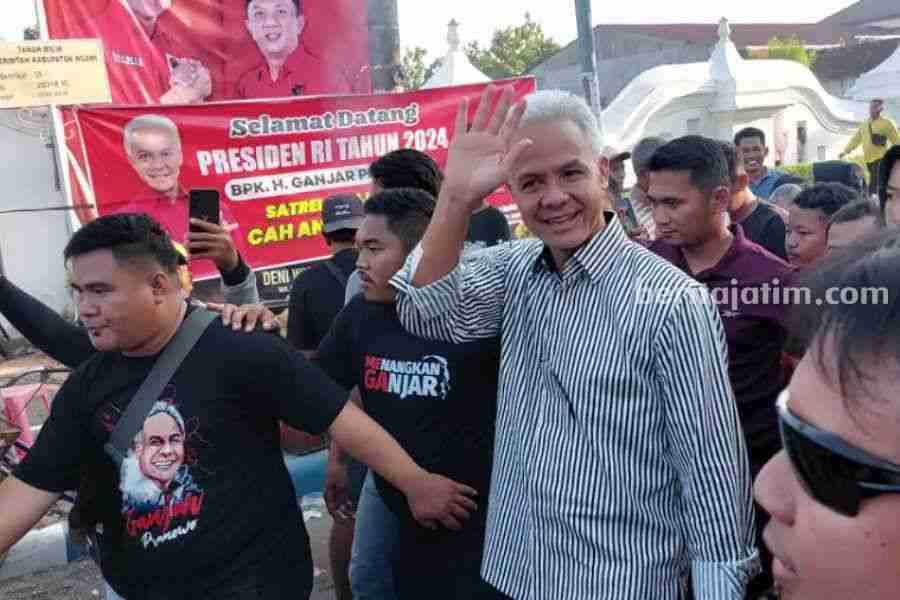 Ganjar Pranowo Selesai Pimpin Jateng, Bersiap ke Pemilu 2024 ganjar lorek