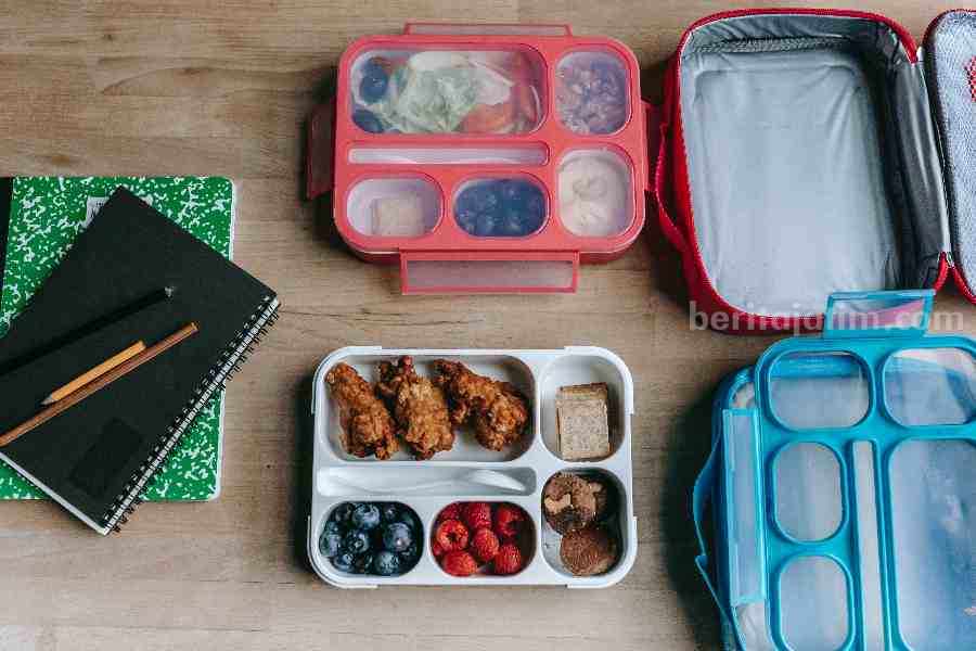 Ilustrasi bekal sekolah. (Sumber foto: Katerina Holmes/pexels.com)