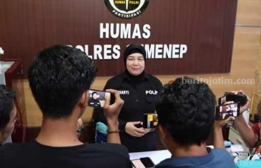 Gerebek Arena Judi Sabung Ayam dan Remi, Polres Sumenep Tangkap 8 Pelaku Kasi Humas Polres Sumenep, AKP widiarti