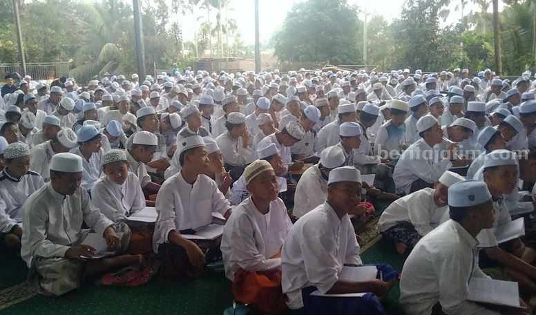 Santri Ponpes An Nur 2 Malang, Kamis (26/10/2023).