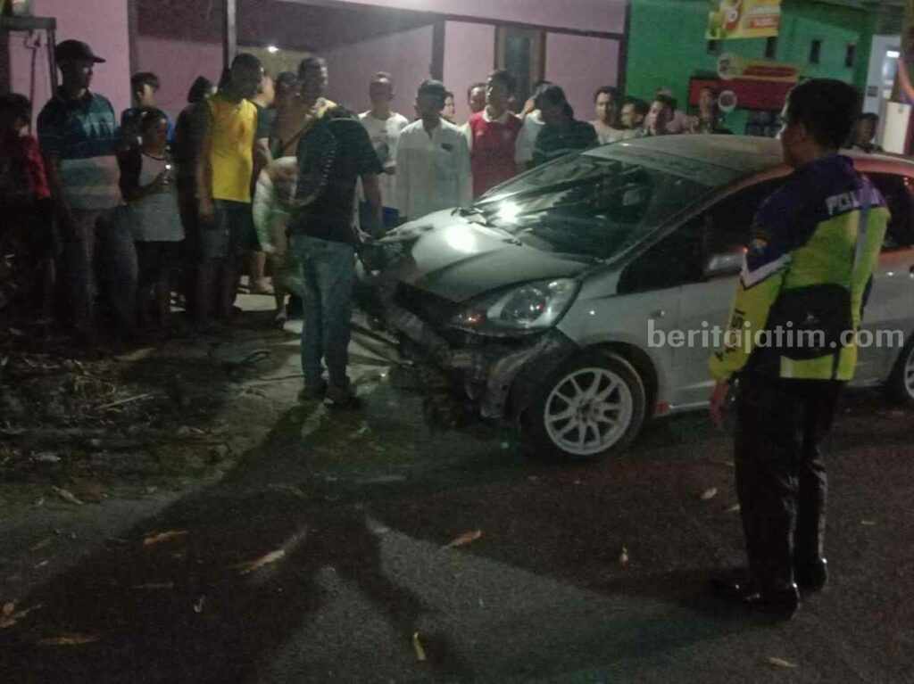 Polisi Belum Tetapkan Tersangka Insiden Kecelakaan di Bojonegoro yang Diduga Pengemudi Mabuk Honda Jazz yang tabrak pemotor hingga luka.