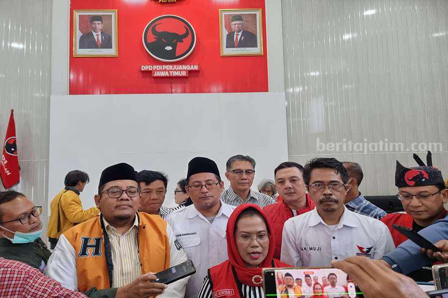 Sekretaris DPD PDI Perjuangan Jatim, Sri Untari