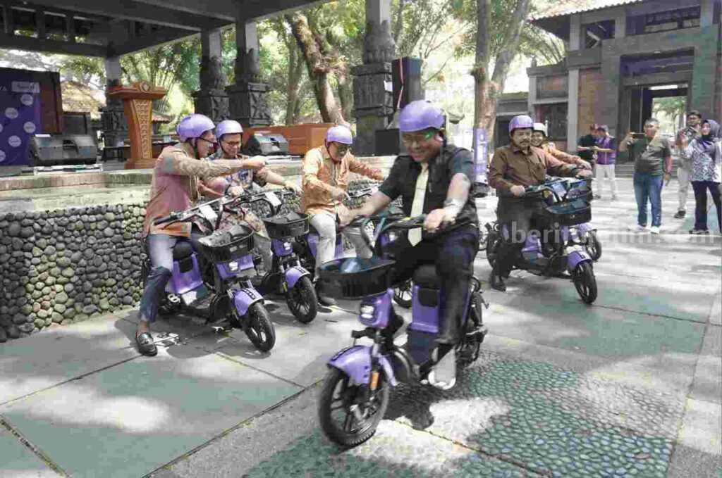 UB kini miliki sepeda listrik untuk wujudkan kampus ramah lingkungan (Foto: Istimewa)