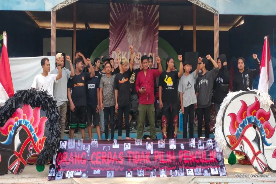 Deklarasikan Forum Rakyat Demokratik di Pemalang, Aktivis Serukan Jangan Pilih Capres Penculik FDR