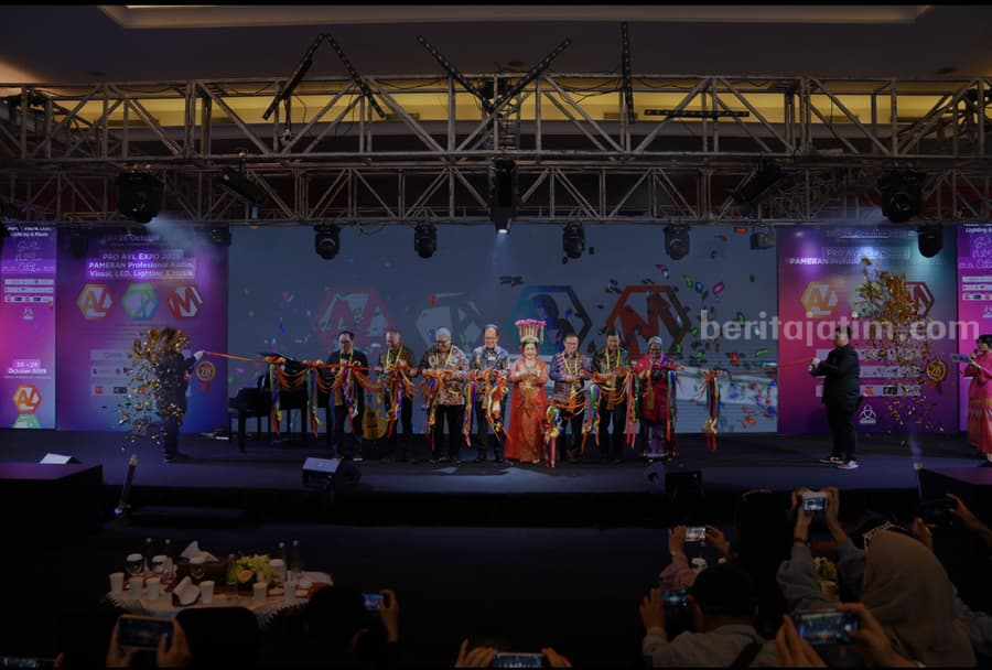 Pro AVL 2023 Resmi Dibuka, Pameran Audio Visual dan Lighting Terbesar di Indonesia Suasana Pameran Internasional Audio, Visual, LED, Lighting, dan Musik Pro AVL Indonesia Expo 2023.