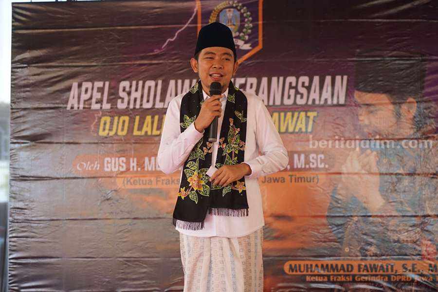 Ketua Fraksi Gerindra DPRD Jatim, Gus Fawait