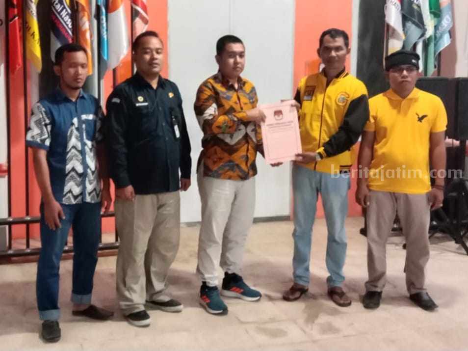 7 Partai Politik di Sumenep Mengganti 16 Calegnya Parpol menyerahkan berkas perubahan caleg ke KPU Sumenep