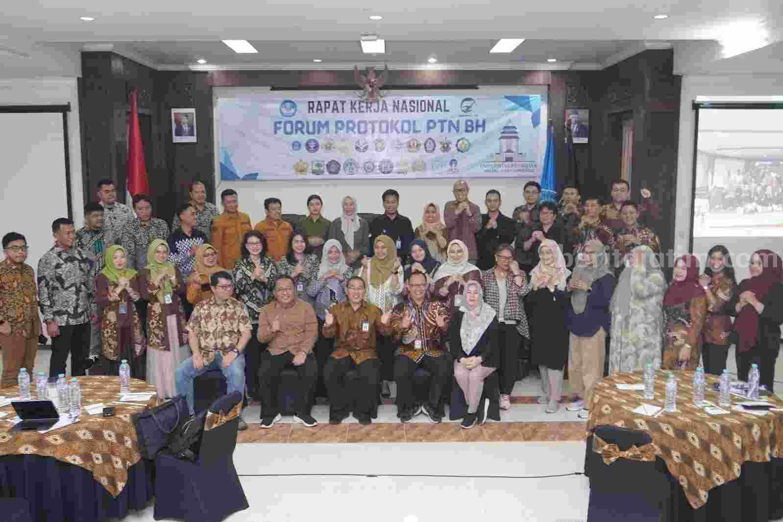 UB jadi tuan rumah Rakernas Forum Protokol PTN BH (Foto: Istimewa)