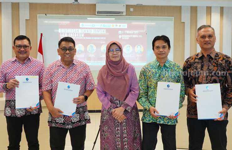 Bimtek LAM Infokom di lingkungan LLDikti VII Jatim di Untag Surabaya.