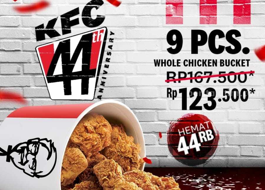 Ada Promo 10.10, Ini Daftar Makanan dan Minuman yang Lagi Diskon Tangkapan layar Instagram @kfcindonesia.