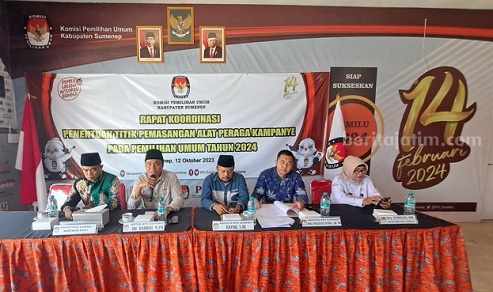 Pemasangan Alat Peraga Kampanye 2024, Ini Lokasi yang Dilarang pemilu 2024