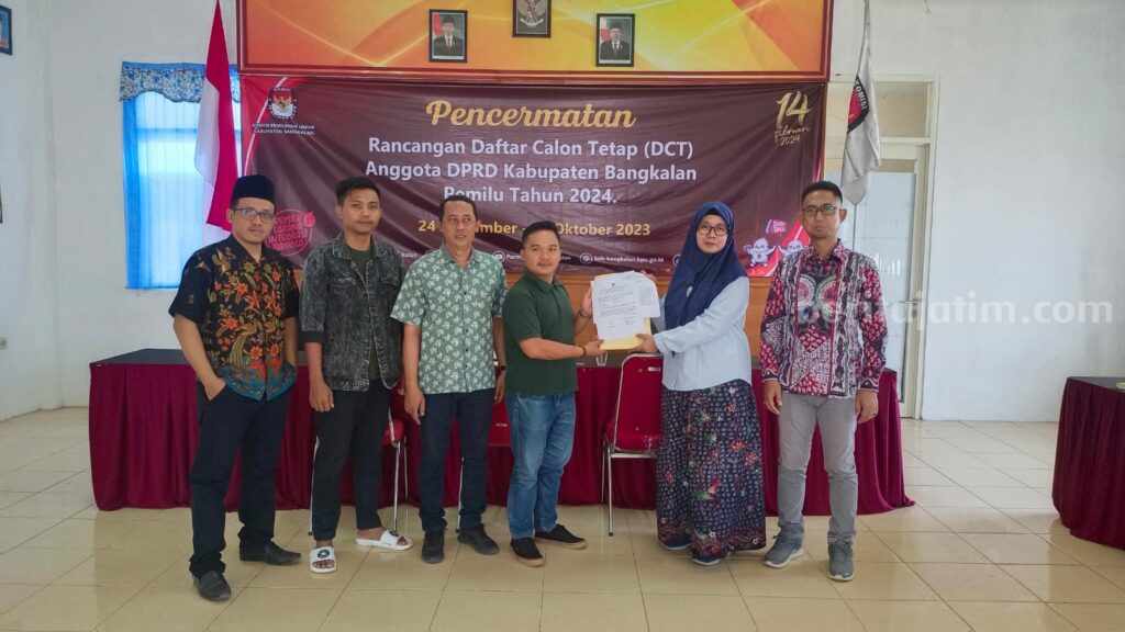 14 Parpol di Bangkalan Lakukan Kocok Ulang Bacaleg kpu