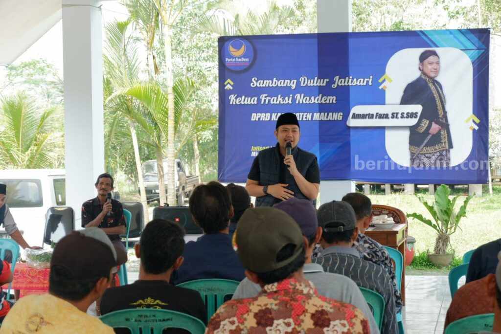 Ketua Bappilu DPD Partai NasDem Kabupaten Malang, Amarta Faza.