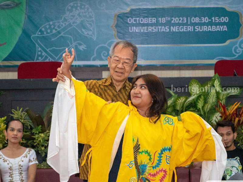Seminar dan Workshop Internasional Panji 2023 di Unesa.
