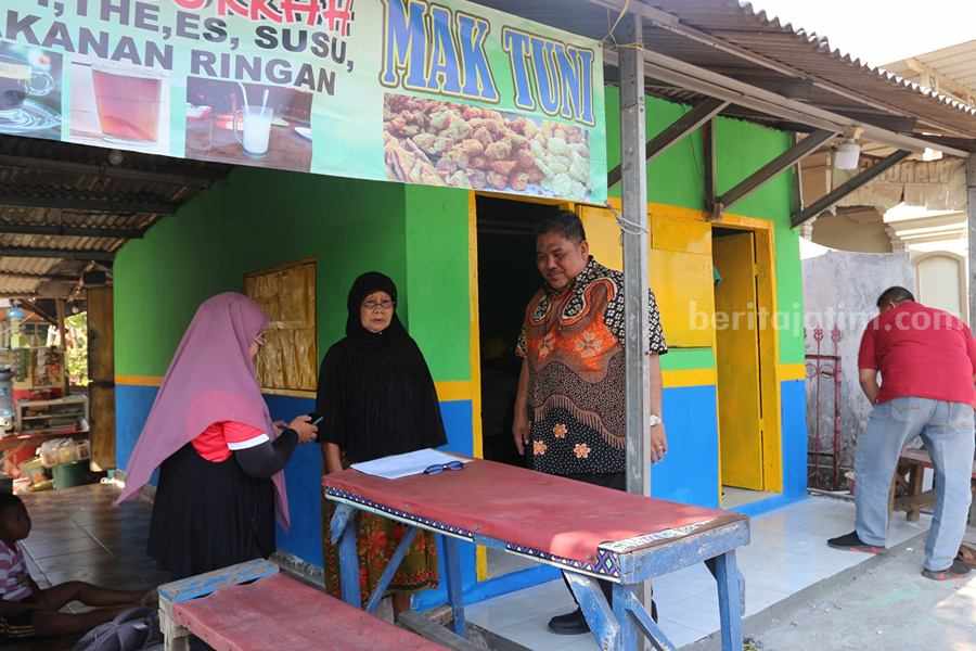 Begini Tanggapan Ibu-ibu di Sidoarjo yang Warungnya Direnovasi Pemkab Warung Ibu Satuni Dusun Melati, Desa Jeruklegi, Kecamatan Balongbendo
