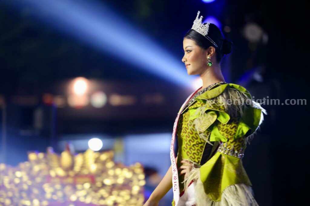 Suasana Banyuwangi Batik Festival 2023.