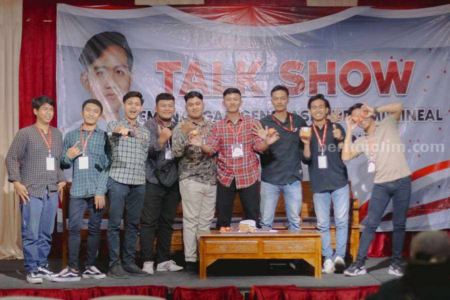 Komunitas Milenial Kreatif mengadakan talkshow