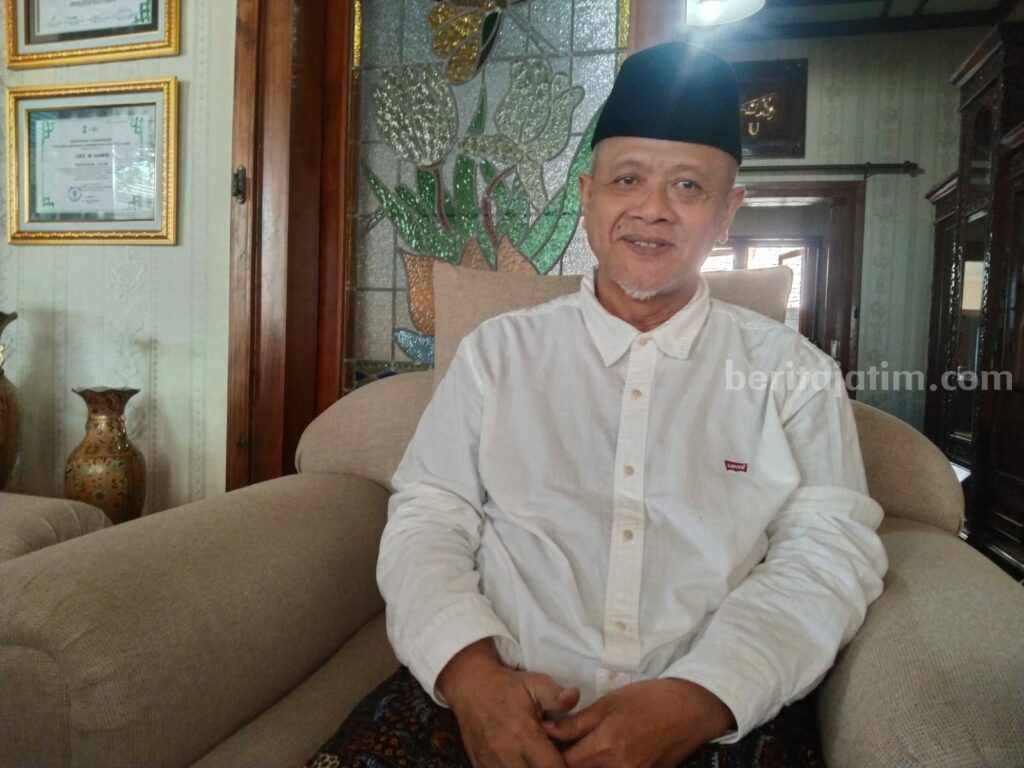 Ketua PCNU Kabupaten Malang KH Hamim Kholili, Rabu (25/10/2023).