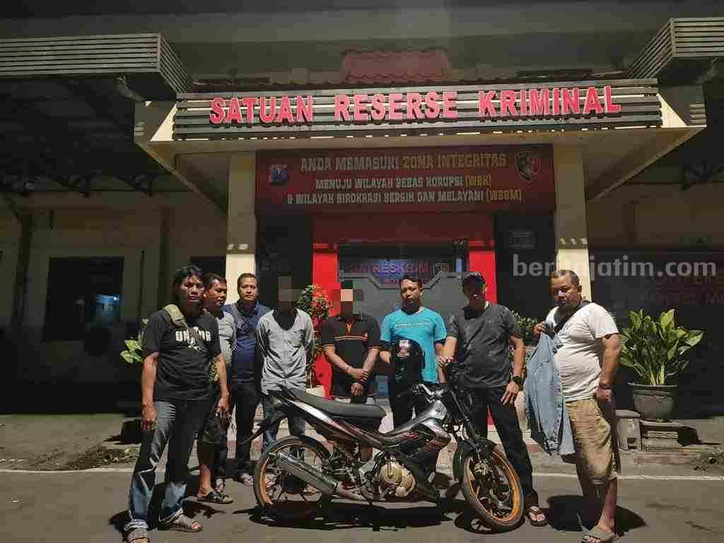 Modus Kenalan, 2 Pria Rampas Motor dan HP di Hutan Mojokerto Mojokerto