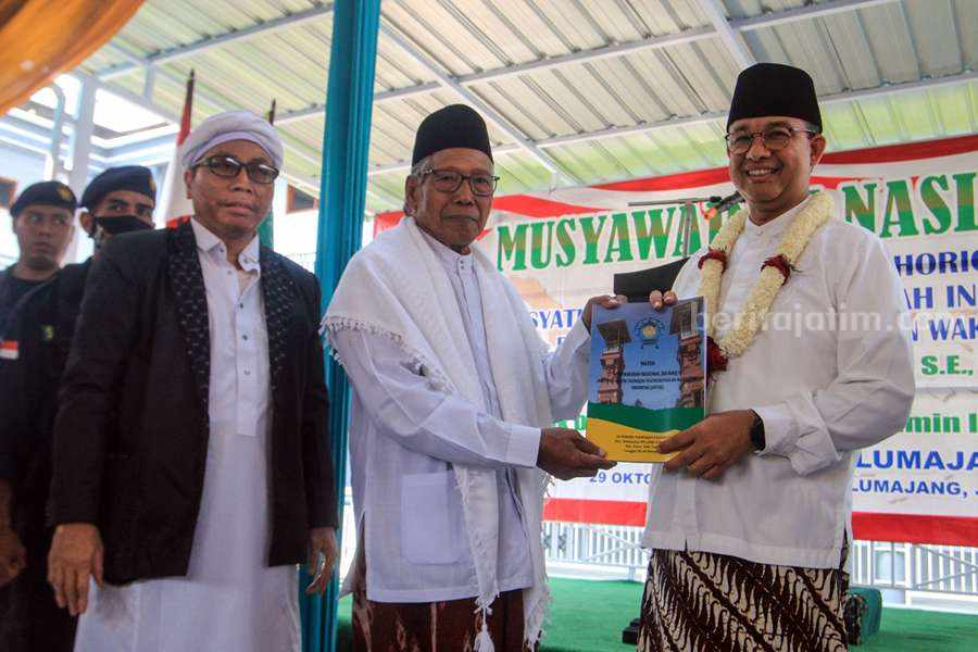 Jemaah Thoriqoh Syatoriyyah deklarasi dukungan ke AMIN.