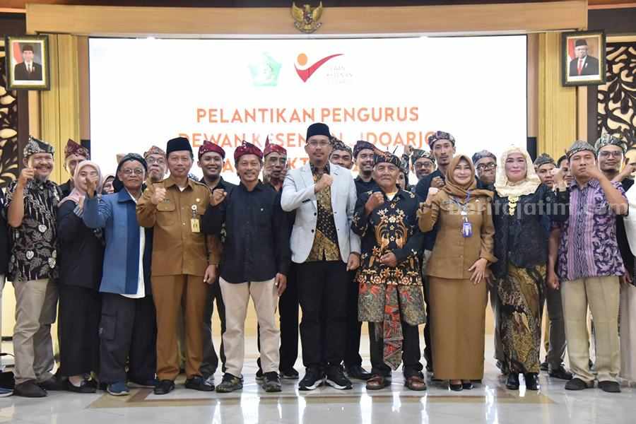 Pelantikan pengurus Dekesda oleh Bupati Sidoarjo.