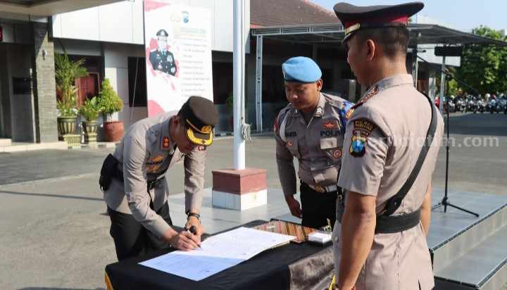 Kasatreskrim dan Kasatreskoba Masuk Gerbong Rotasi 11 PJU Polres Pamekasan