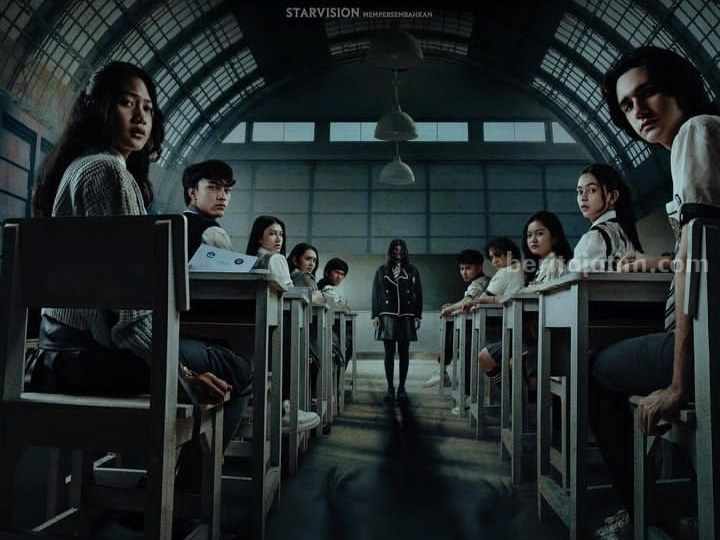 Poster Bangku Kosong: Ujian Terakhir, film horor Indonesia yang tayang Kamis (5/10/2023). (Sumber foto: Instagram/filmbangkukosong)