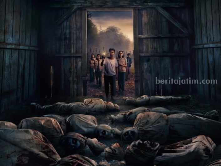 Poster "Pamali: Dusun Pocong", film horor Indonesia yang tayang Oktober 2023. (Sumber foto: Instagram/pamalimovie)