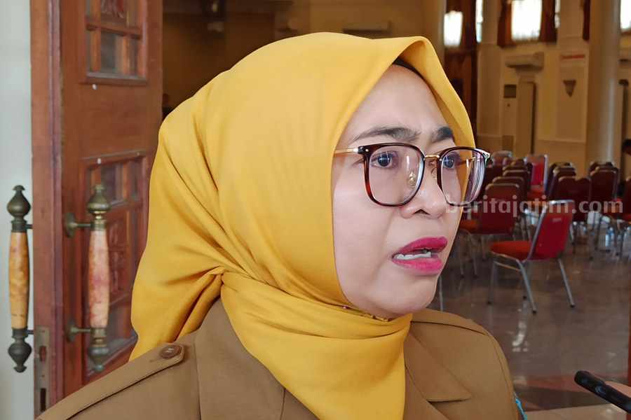 Kepala Dinkes Ponorogo Dyah Ayu Puspitaningarti. (Foto/Endra Dwiono/Beritajatim.com)