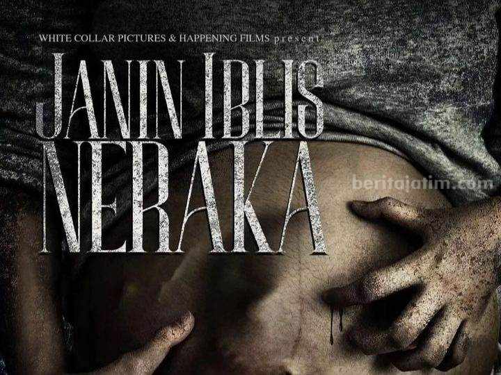 Poster Janin Iblis Neraka, film horor Indonesia yang tayang di bioskop mulai Kamis, (12/10/2023).