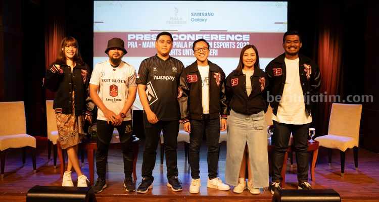 Konferensi pers Piala Presiden Esport. (Way)