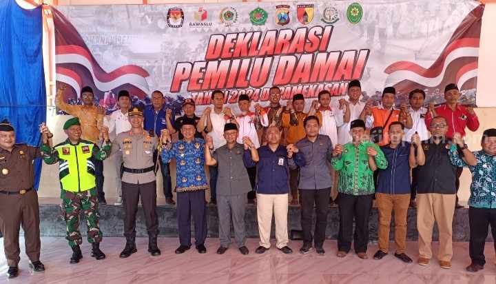 Deklarasi Pemilu 2024 Damai di Pamekasan