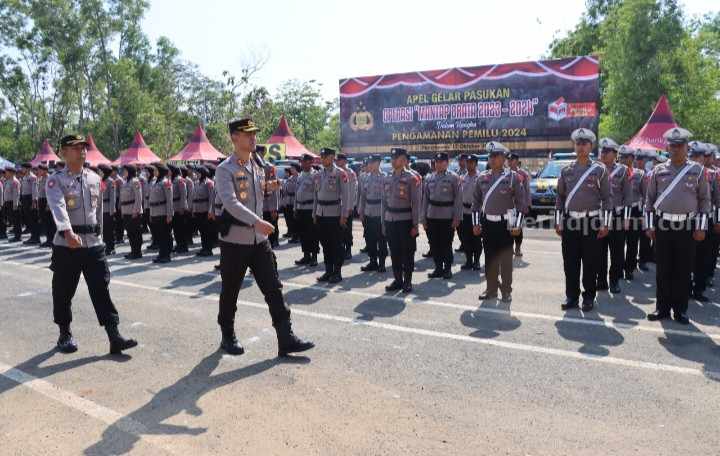 Kapolres Pamekasan Resmikan Operasi Mantap Brata Semeru 2023-2024