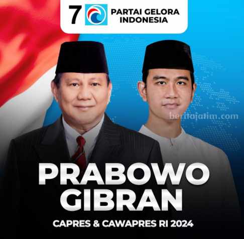 Partai Gelora Dukung Gibran Rakabuming Raka Jadi Cawapres Prabowo Subianto