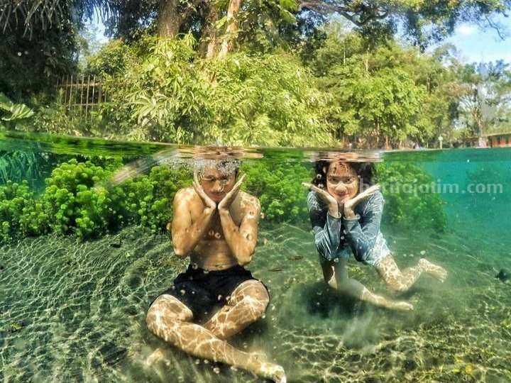 Sumber Sirah, wisata under water di Kabupaten Malang. (Sumber foto: Instagram/novanirza)
