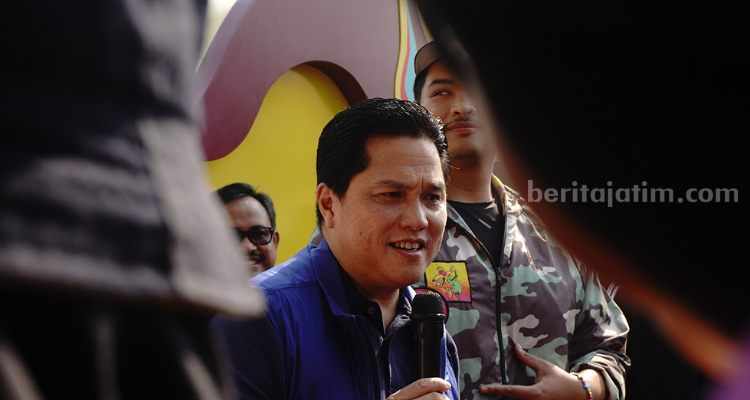 Erick Tohir, ketua umum PSSI. (Way)