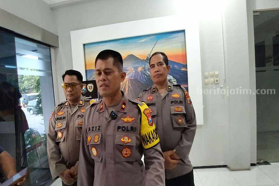 Wakapolres Pasuruan, Kompol Heri Aziz.