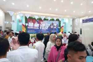 Job Fair 2023 di Sumenep (foto : Temmy/ beritajatim)