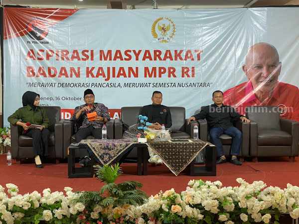 Serap aspirasi anggota DPR RI MH Said Abdullah di Sumenep