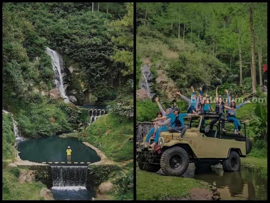 Coban Putri di Batu Suguhkan Pesona Air Terjun dengan Pemandangan yang Memukau Wisata alam Coban Putri Batu. (Sumber foto: Instgram/beautifulbatu/offroad.cobanputri)