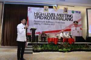 Pj Wali Kota Malang Bersama TPID Komitmen Jaga Laju Inflasi Pj Wali Kota Malang Wahyu Hidayat. (Bagian Protokol dan Komunikasi Pimpinan Setda Kota Malang)