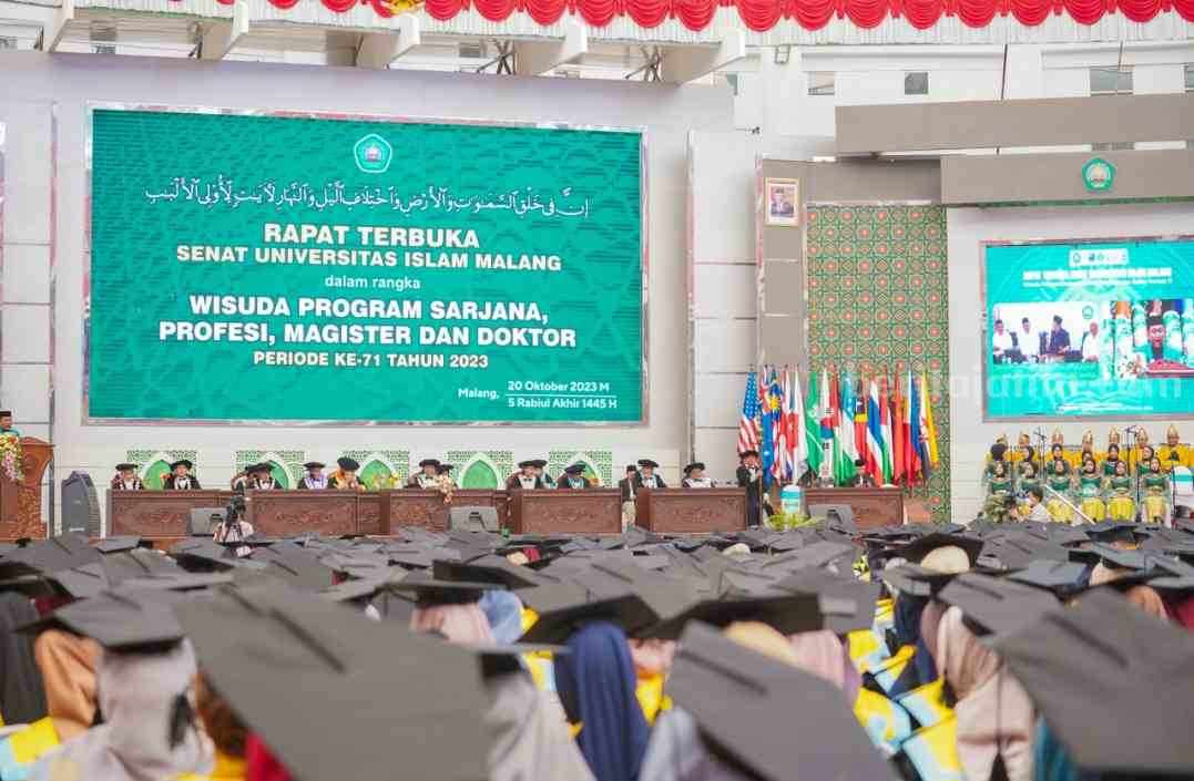 Wisuda ke-71 Unisma diikuti 1.337 orang (Foto: Istimewa)