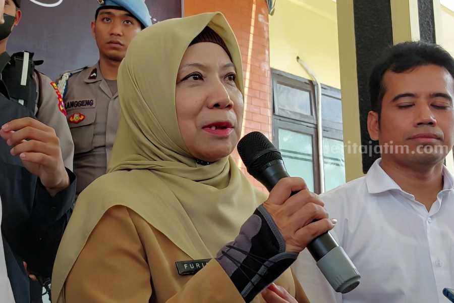 Kepala Dinas Pengendalian Penduduk Keluarga Berencana Pemberdayaan Perempuan dna Perlindungan Anak (DPPKB PPPA) Magetan Furiana Kartini
