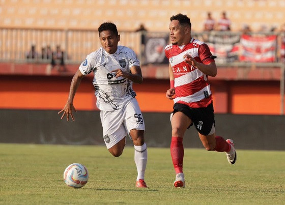 Usai Kalahkan Madura United, Borneo FC Ingin Tumbangkan Arema Borneo FC memetik tiga poin saat berhadapan dengan Madura United di pekan ke-14 Liga 1. (Foto: Madura United)